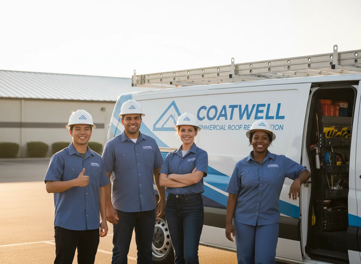 Commercial roof coating company in London Mills, IL